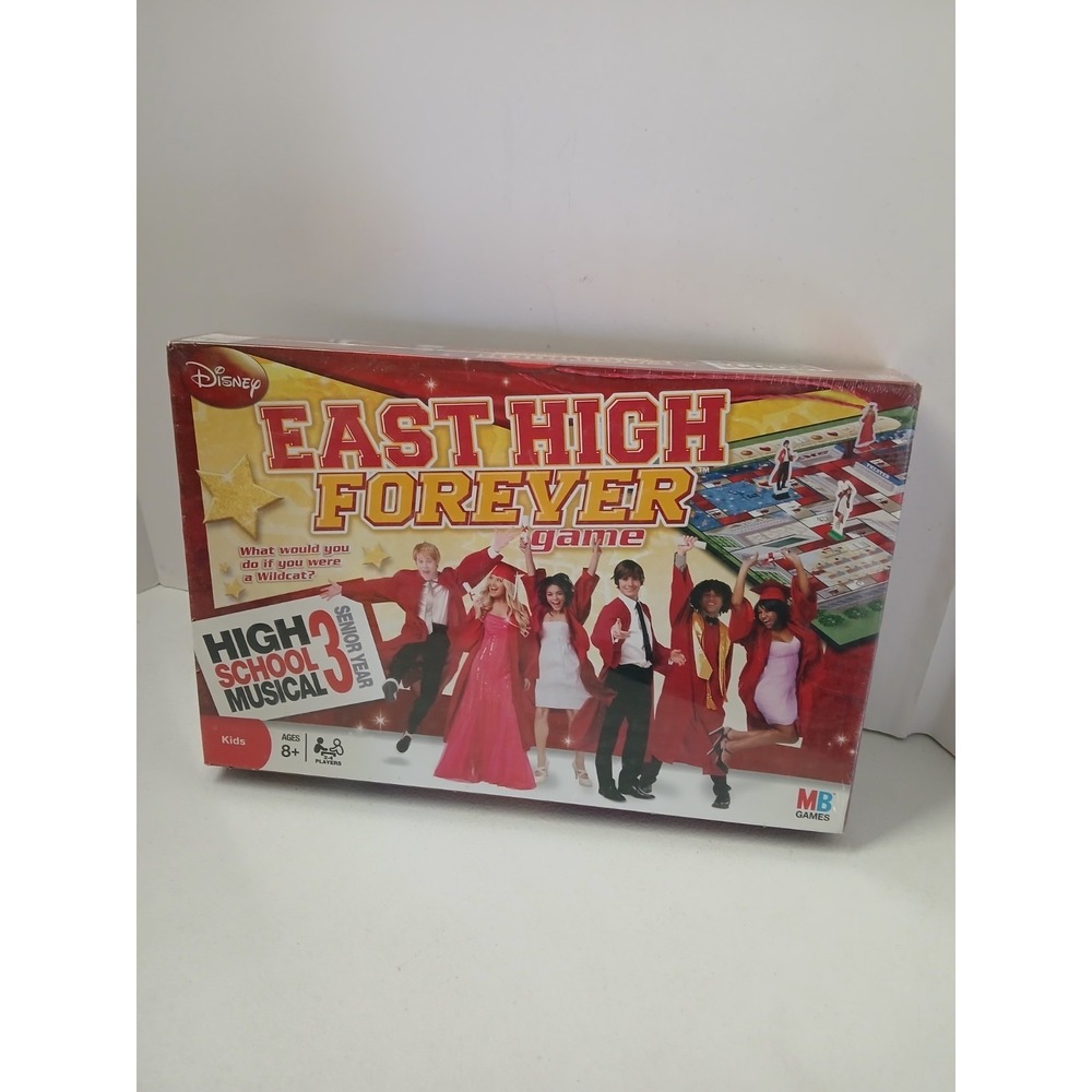 Disney High School Musical 3 East High Forever Board Game - Sealed